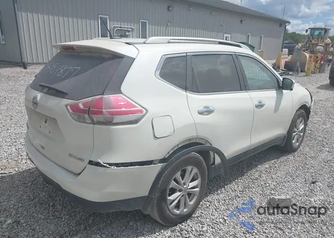 2015 Nissan Rogue Sv z USA, uszkodzony, nr VIN 5N1AT2MV2FC884877